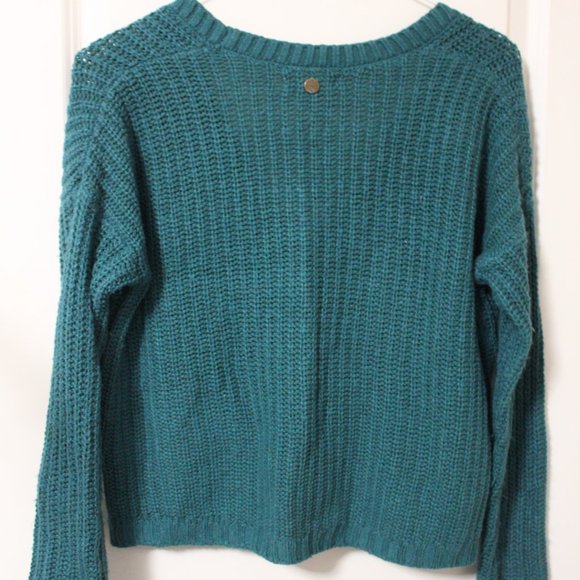 Green Knit Sweater - Picture 2 of 3